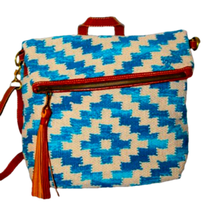 NWT Patricia Nash Woven Casoli Convertible Backpack/Crossbody NEW